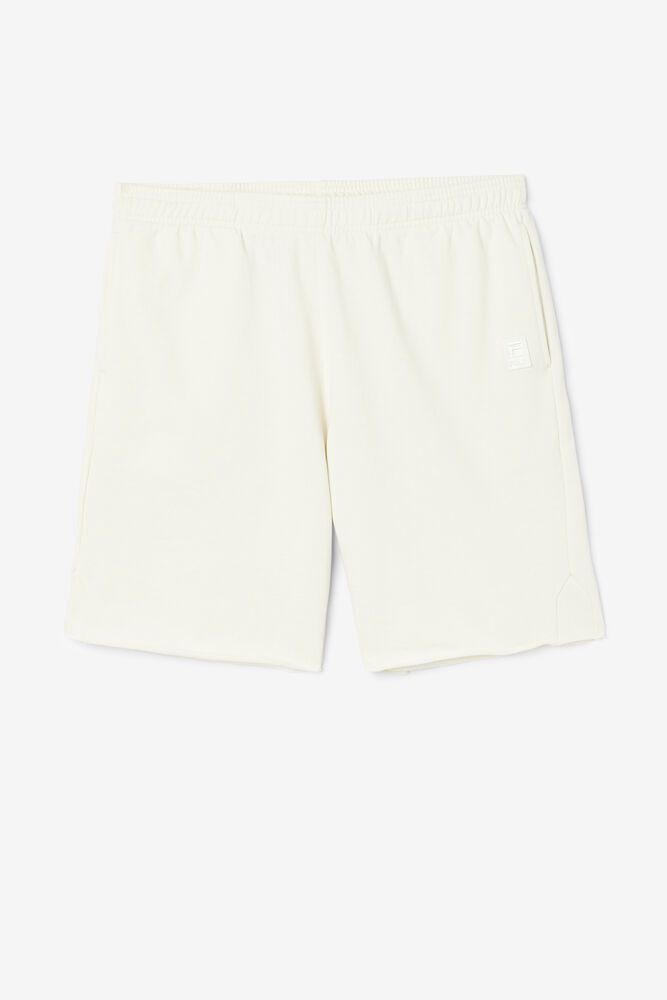 Fila Shorts Keaton Mens White - India CRI-149658